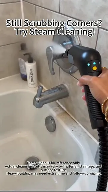 This little steam cleaner makes dirty spots disappear so fast — grab it while it’s on sale! #tiktokmademebuyit #salealert #HomeMustHaves #TikTokShop #yq 