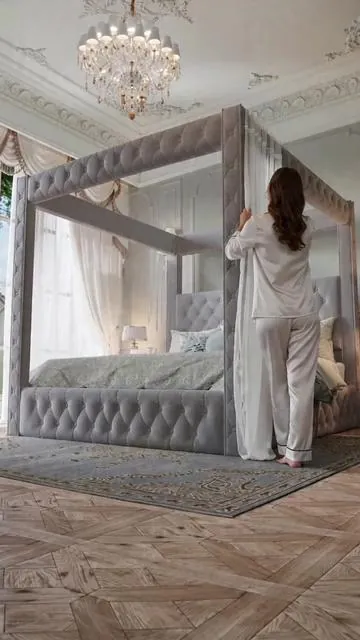 Hey everyone, check out this awesome bed frame! I got this bed frame from TikTok Shop, and it's super sturdy. It also comes with a nine-foot-long power cord. I'm obsessed with how durable and convenient it is! Definitely recommend it! #wayfairfurniture #beddingmusthaves #homeinteriors #dressers #bedloremattressprotector #luxurypillows #inflatablebed #bedwithrails #liftupstoragebed #amazonbedroom