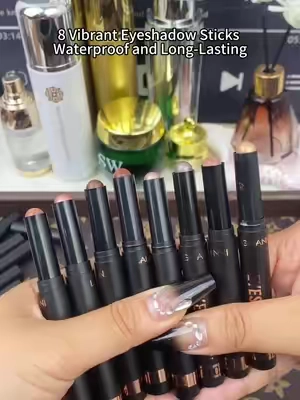 Smooth and easy to smear, zero mistakes, luxury eye shadow stick+capacity repair stick, 8 affordable suits.✅✨🫶🏻#eyeshadow #eyeshadowstick #Eyemakeup #makeup #eyeshadowtutorial