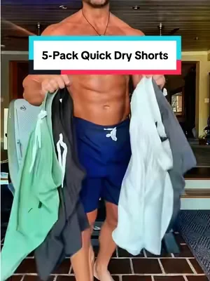 Whether you’re hitting the gym, going for a run, or just want comfortable shorts for everyday wear, this 5 pack has you covered. These men’s sport shorts are lightweight, breathable, moisture-wicking, and built to keep up with your day. Comfortable fit, great range of motion, and an unbeatable value compared to buying individual pairs. #mensshorts #workoutshorts #mensstyle #activewear #DealsForYouDays 
