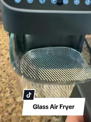 Glass Air Fryer #airfryer #nontoxic #cooking #dormlife 