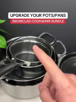 Treat yourself and your family to the good stuff #nontoxic #potsandpans #snowcladpans 