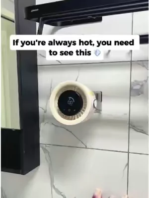 If you get hot easily, you'll understand why I love this fan so much. From shower time to bedtime, I use it every day. ❄️💨#coolhill #Desksetup #StayCool #DealsforYouDays #SummerWins 