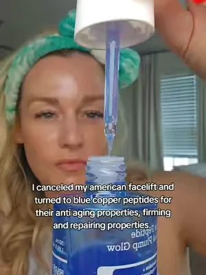 Blue copper peptides reset your aging skin and repair the damage too.  #cosrx #bluecopperpeptide #koreanskincare 