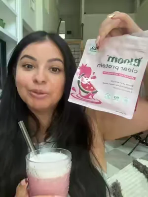 Bloom clear protein easy way to add 20gs protein  #bloom 