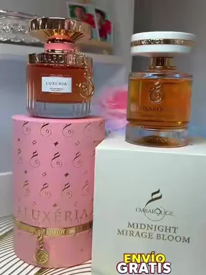 Colección Embarouge Day & Night Femme - Luxeria & Midnight Mirage Bloom - Eau de Parfum de larga duración@BellaVitashop #bellavitaperfume #luxeriaperfum #embarouge #dealsforyoudays