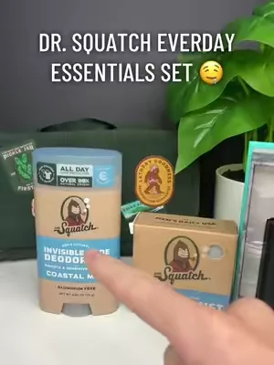 Dr. Squatch put all the essentials in a bundle #mensgiftset 