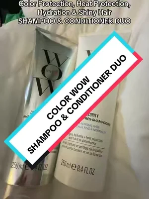 Color Wow Dream Clean Shampoo and Conditioner Duo (Fine to Normal) #tiktokshopcreatorpicks #shampooandconditioner #heatprotectant #colorwow #hairtok @Color Wow Hair 