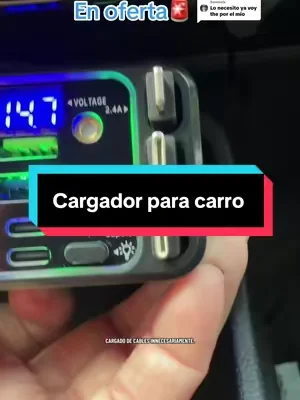 Respuesta a @Damisela 7-in-1 Retractable Car Charger Para mantener el orden del carro este cargador está buenísimo y luce súper bello y moderno… #tiktokshopcreatorpicks #D#DealsForYouDaysT#TikTokShopc#cargadorescargadorparacarro 