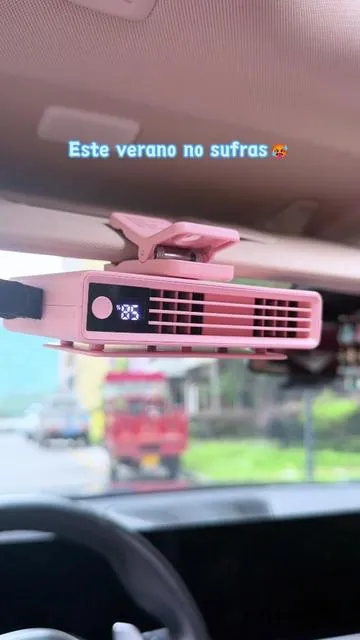 ¡Increíble! Me encanta este ventilador para el carro 😍 Este ventilador es un salvavidas y está en oferta ahorita!!#Joytutus #CarFan #CoolingFan #Summervibes #portablefan
