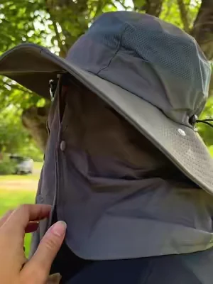 Sun hat and you can add on and take off all kinds of stuff on this one! #sunhat #sunprotection #summerhat #sunprotection☀️ #widebrimhat 