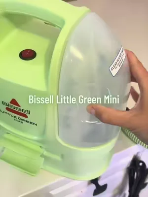 I’m ready to scrub every stain in my house! 🤣🙌🏻 #bissell #littlegreenmini #stains #cleaning #deepcleaning 