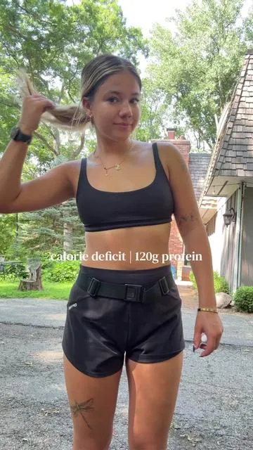 Day 3 of me eating in a calorie deficit until I hit 45K on TikTok! ❤️  #whatieatinaday @Paleovalley @Alani Nutrition @good culture @KhloudFoods @DFYNE @Skinny Mixes 