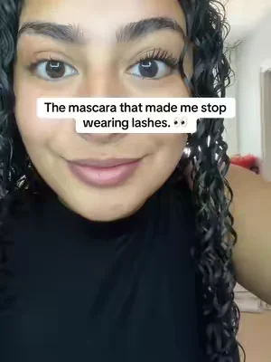 Mascara that actually holds your curl ALL day. #mascara #goodmascara #makeupfinds #fyp 