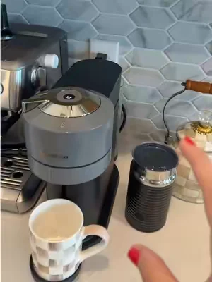 Replying to @Stephanie Tibbetts such a good deal!!! #nespresso #nespressovertuo #nespressocoffee #coffeemachine 