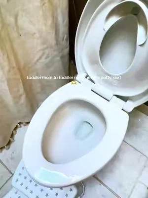 The best potty training hack. #toddlermom #pottytraining 
