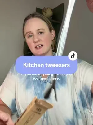 This is not what I thought kitchen tweezers were for but it’s how I use them the most. No more sticky fingers for me and my cherry jar is marked safe for others. #kitchentweezers #kitchengadgets #kitchentools #kitchenfinds #tweezer 