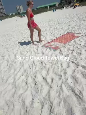 Genius I tell you! #sandcloud #towelbag #towel 