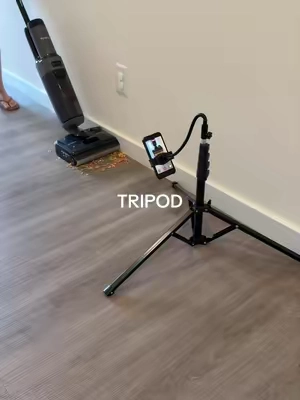 I had no idea this was behind so many videos. 😂 #contentcreation #tiktokshop #filminghack #phonetripod #creatorfinds