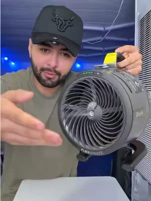 Perfecto para cuando te vallas de camping también💯😯 #sharkflexbreeze #sharkhydrogopro #sharkhydrogo #portablefan 