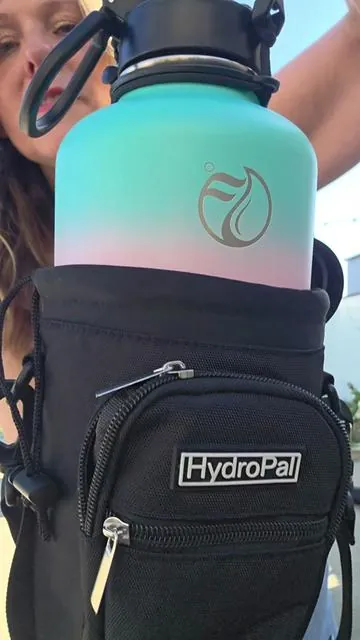 @HydroPal created a 64oz stainless steel container that is so amazing, it needs its own mini-series!  If you are a hiker, walker, or just someone trying to get your water in, this beast will keep your water cold for 24 hours, or your hot drinks hot for 12 hours.  It comes with a carrying case that will hold your phone & your keys, and has 2 lids, 2 straws, and a compass.  Pick an amazing color and just wait for all the reactions you're gonna get with THIS water bottle!   #hydropal  #thermos  #dealsforyoudays  #summertimevibes  #waterbottle 