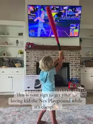 this is already their new favorite device! And I don’t mind at all because it has them moving! #nexplayground #activeplay #baseballmom #baseballfamily 