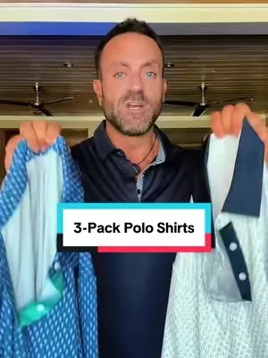 These performance polos are the kind of shirts you can wear almost anywhere. Pair them with shorts for a casual day, chinos for the office, or jeans for dinner. The lightweight, quick-dry, stretchy fabric keeps you comfortable, while the contrasting collars and stylish designs give them a polished look. #menspoloshirt #poloshirt #mensstyle #mensshirt #DealsForYouDays 