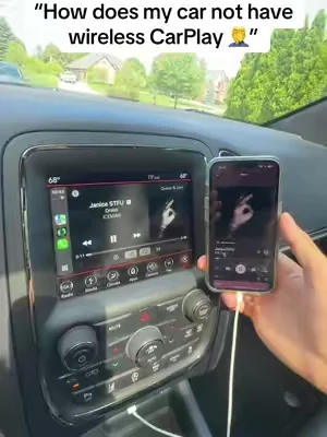 Only way to fix it #carplay #carplayadapter #wirelesscarplay 