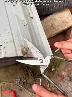 GJANSH Professional Multi-Functional 5 in 1 Tin Snips, CR-V Steel Industrial Grade Metal Shears for Sheet Metal, Wire & Cable Cutting, Must-Have Tool for DIY & Renovation #tiktok #tiktokshop 