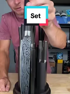 This set of knives create a talking point in any kitchen! #DealsForyoudays #summerwins #knives #kitchen #sharp 