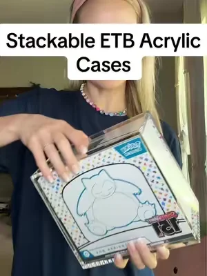 Elite trainer boxes acrylic case! Displays and protect your investments and collection. #etb #elitetrainerbox #acryliccase #collectors #dealsforyoudays 