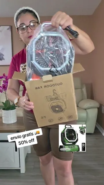 #ventiladorrecargable #ventiladorde20000mAh #dealsforyoudays #tiktokshopcreatorpicks #summerwins 