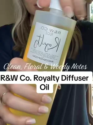 Royalty by R&W Co. diffuser oil that has so many uses other than just for diffusers. Make your entire home smell so amazing. #randwco #diffuseroil #cleaninghacks #floralscents #dealsforyoudays 