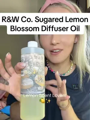 This cleaning hack is so smart! R&W Co sugared lemon blossom is that fresh baked lemon bars meets sugar cookies scent that we all want our house to smell like when company comes over. #randwco #diffuseroil #lemonlovers #cleaninghacks #dealsforyoudays 