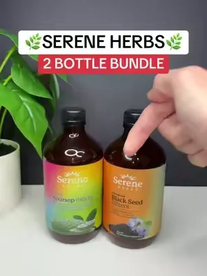 Why get one when today you get 2! #soursopbitters #sereneherbs 