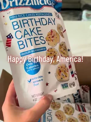 Ok, I’m hooked! No one told me that these little rice cakes would be so yummy! #drizzilicious #ricecakes #lowcalorie #sweettreat #america 