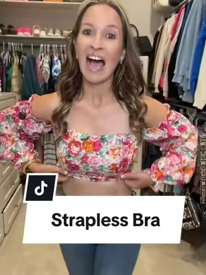 If you want a strapless bra that’s not going anywhere, this is it!! #straplessbra #bra #tiktokshopcreatorpicks #dealsforyoudays #SummerVibes 