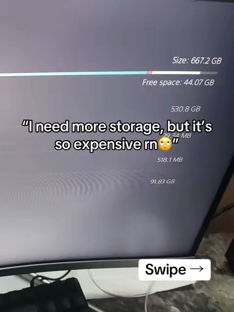 thank me later... #ssd #storage #playstation #pcparts #ps5storage
