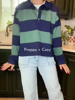 #preppystyle #womensclothing #womenspullover #womensfashion #falloutfits 