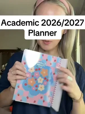 College kids need organization help once they are away. Help them by giving them this. Academic planners are a must for college students this year #academicplanner #planner #collegelife #stayorganized #dealsforyoudays @Shuttle Art 