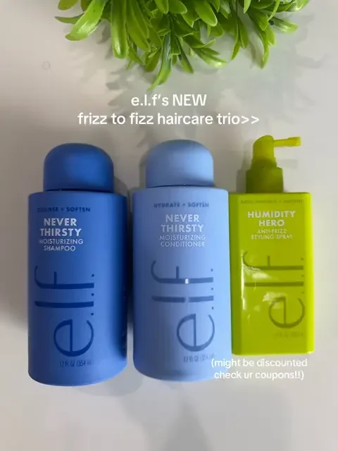 This trio is perfect to help hydrate, smooth your hair and to repel frizz. @e.l.f. Cosmetics #elfcosmetics #elfhair #elfshampoo #summeressentials #dealsforyoudays 
