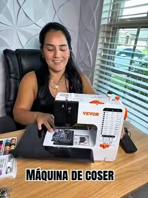 Con esta máquina de coser, cada proyecto se vuelve más sencillo y profesional. Resistente y compacta, es ideal para trabajos en tela, ropa y manualidades en casa.   #summerwins #dealsforyoudays #maquinacoser #Home #costura 