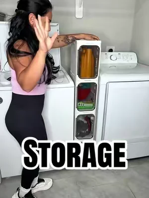 Eliminar el desorden nunca fue tan fácil. Este storage laundry con 4 compartimientos mantiene tus productos de limpieza organizados y listos para usar. ¿Lo mejor? Sus rueditas que hacen que moverlo sea rápido y sin esfuerzo entre tus electrodomésticos. #summerwins #dealsforyoudays #storage #laundry #organizer 