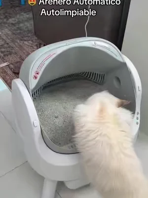 Arenero Automático Autolimpiable para Gatos arenero automático para gatos, caja de arena autolimpiante, arenero inteligente, accesorios para mascotas, hogar con gatos #tiktokcreatorpicks #DealsForYouDays #PetPivot #AreneroAutomatico #GatosDeTikTok