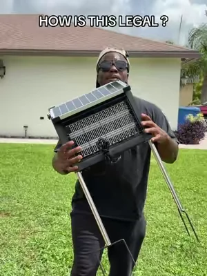 This is AWESOME ‼️ #TikTokShopFinds #SolarPowered #BugZapper #MosquitoControl #OutdoorEssentials          