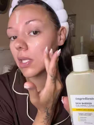 @ongredients US #Ongredients #SkinBarrierCalmingLotionEX #makeupprep #DealsForYouDays #grwm 