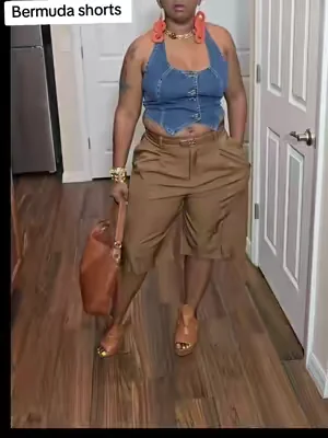 Women's Bermuda shorts #bermudashorts #fypシ #shorts #fyp  #foryoupage 