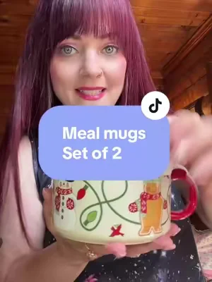 #temptations #holidaymugs #mealmugs #foodstorage #christmasinjuly 