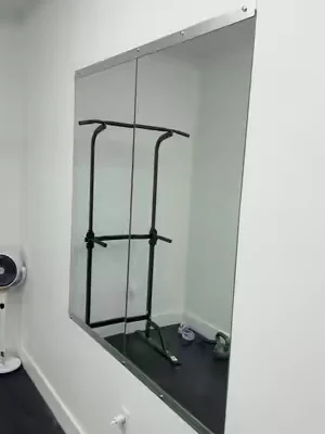 Gym mirrors for less #mirrors #gymmirror #walldecor 