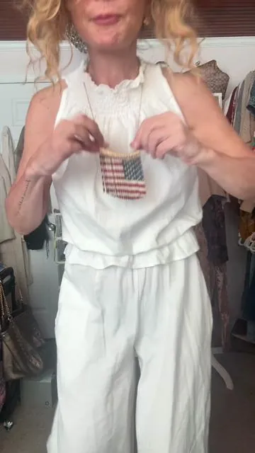 @Cushionaire #summerfit #happyfourthofjuly 